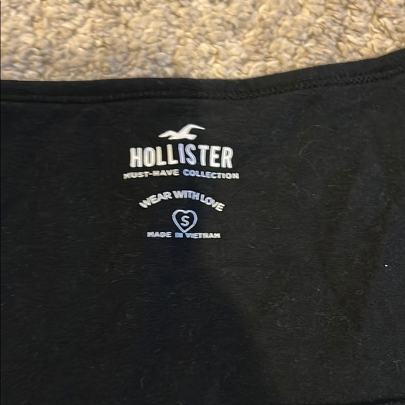 Hollister Women's Black Long Sleeve Top - Picture 4 of 5
